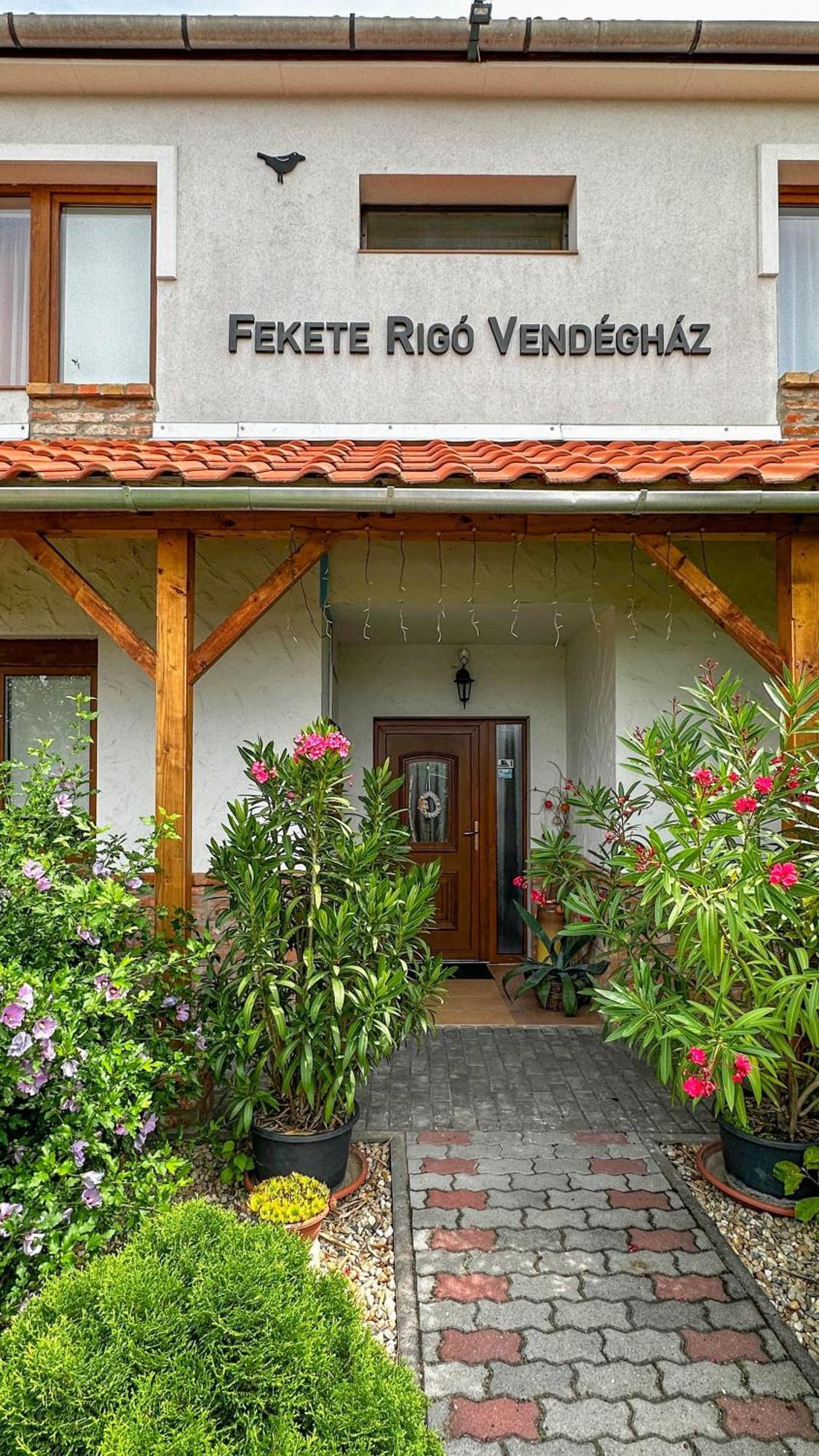 Fekete Rigo Vendeghaz Apartment Egerszalók Exterior foto